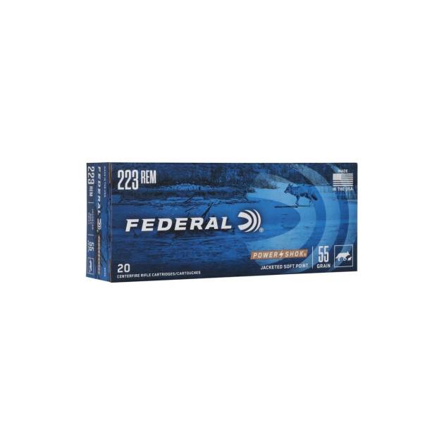 Amunicja .223rem SP Federal 3,56g. 55gr.