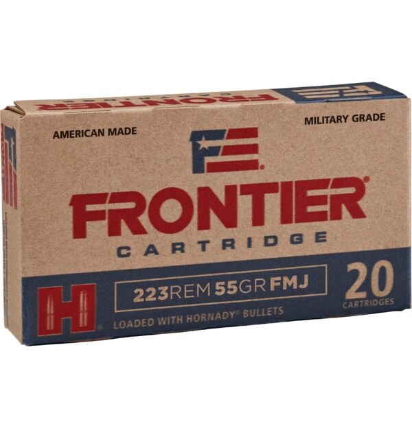 Amunicja Hornady Frontier FMJ-BT 223rem 55gr (20szt)