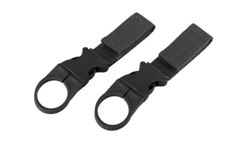 101 Inc. - Uchwyt MOLLE na butelkę - 2 szt. - Czarny - JF007
