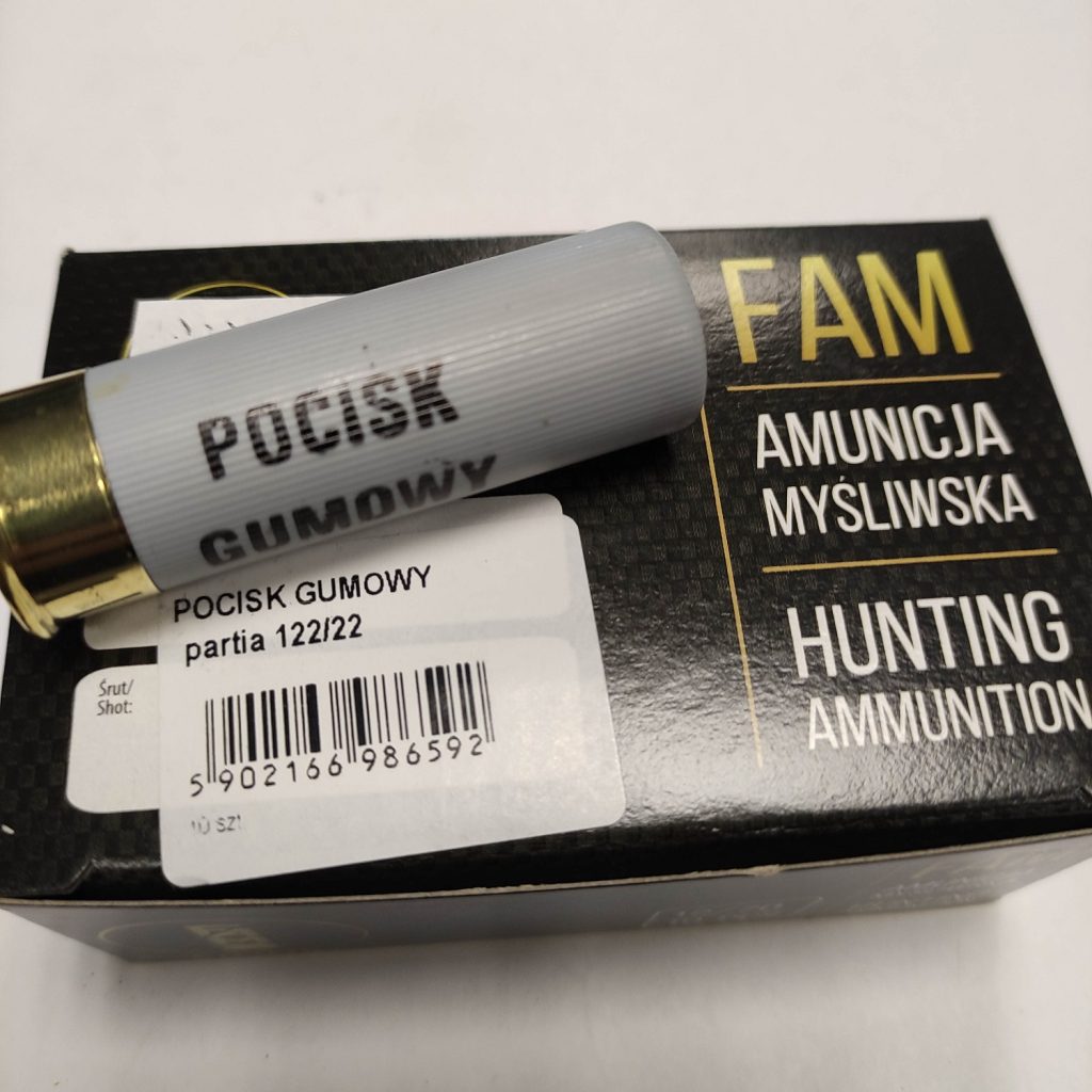 12/70 Pocisk Gumowy Pionki