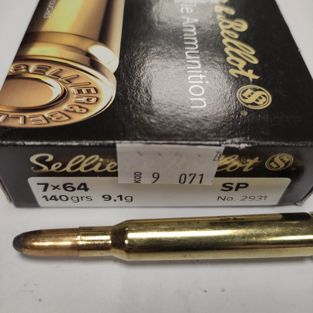 7x64 SP 9,1g S&B