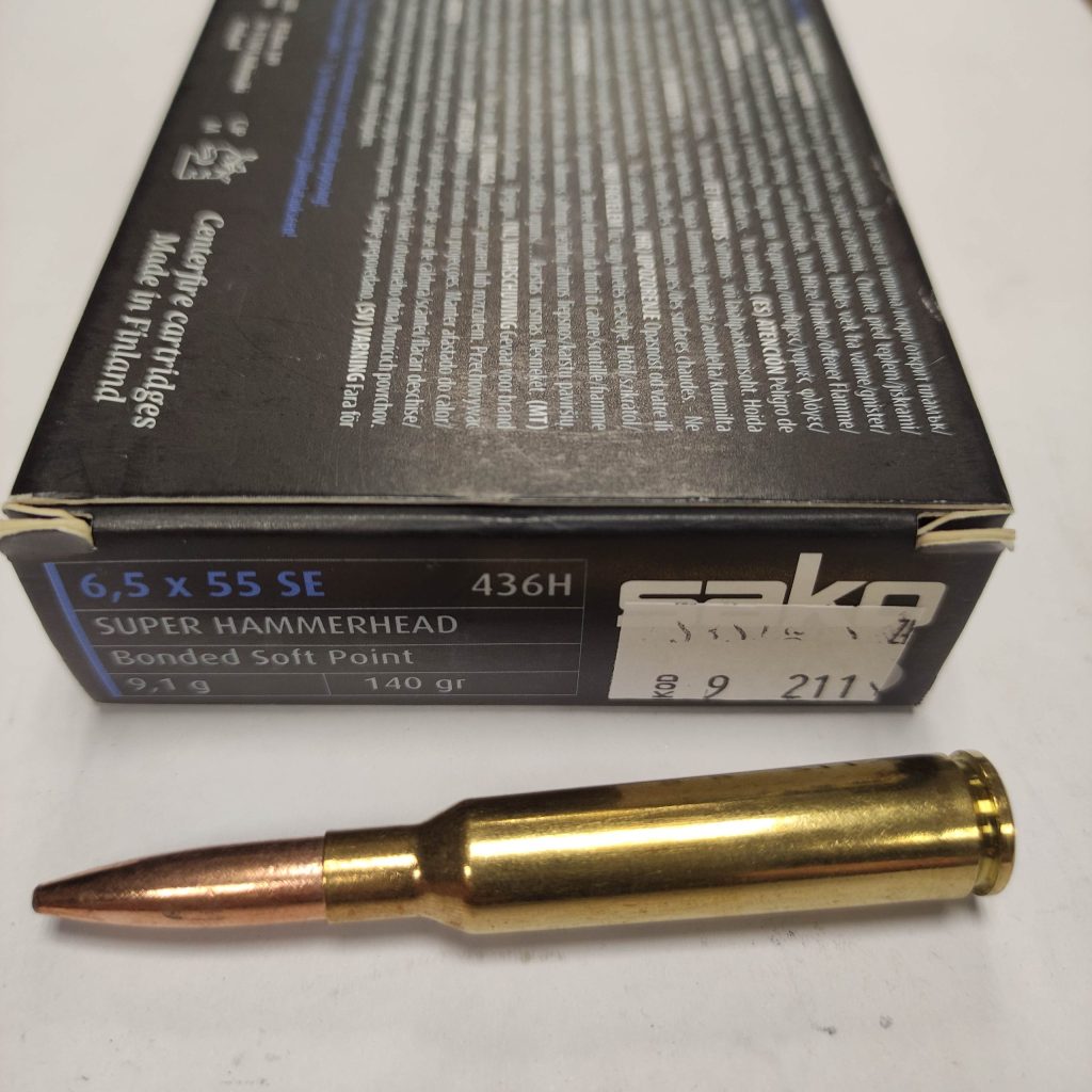 6,5x55 SE SAKO SUPERHAMMER 9,1g