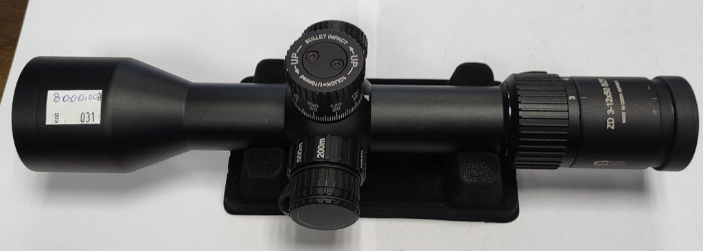 Luneta Meopta MeoForce DF 3-12x50 Mil-Dot 3