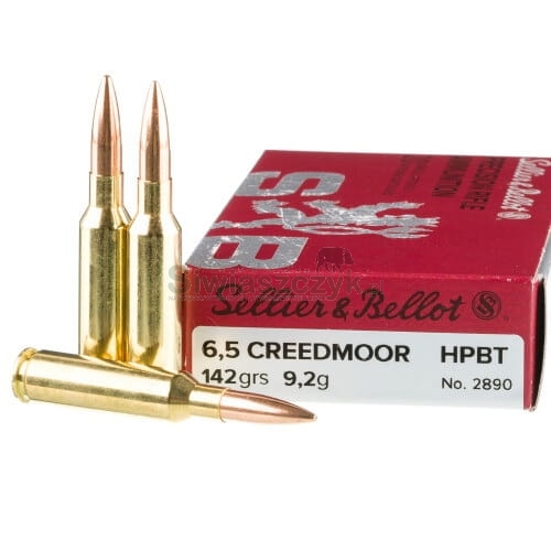Amunicja S&B 6,5 Creedmoor HPBT 9,2g(142gr)