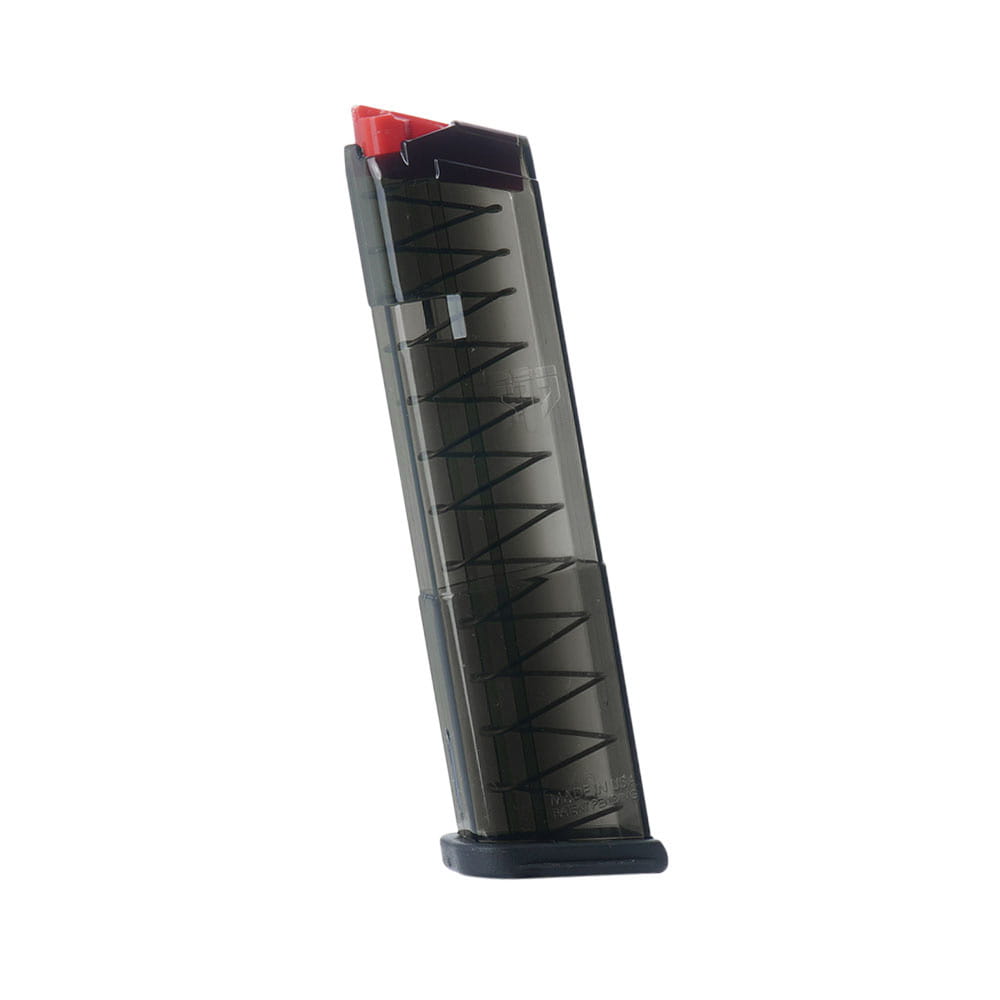 ETS - Magazynek polimerowy do Glock 43 - 9x19 mm - 12 naboi - Carbon Smoke Series - SMK-GLK-43-12