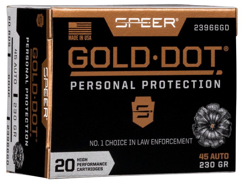 45 ACP GOLD-DOT