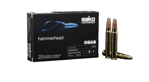 9,3x62 18,5g(286gr) BSP Hammerhead SAKO