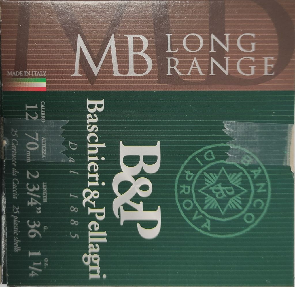 12/70 MB Long 36g 3,9mm (0) B&P