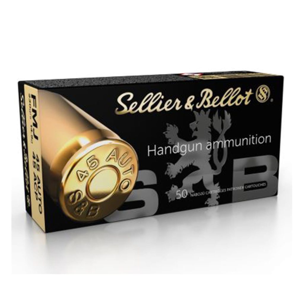 .45 ACP FMJ (14,9g)230gr S&B