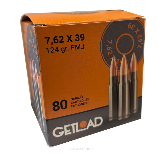 Amunicja 7,62x39 FMJ Getload