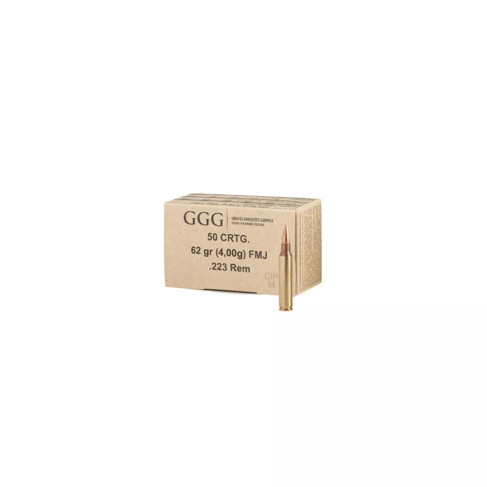 223 rem FMJ GGG 62gr