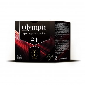 Amunicja 12/70 OLYMPIC HIGH SPEED TRAP 24g. (7,5) PIONKI