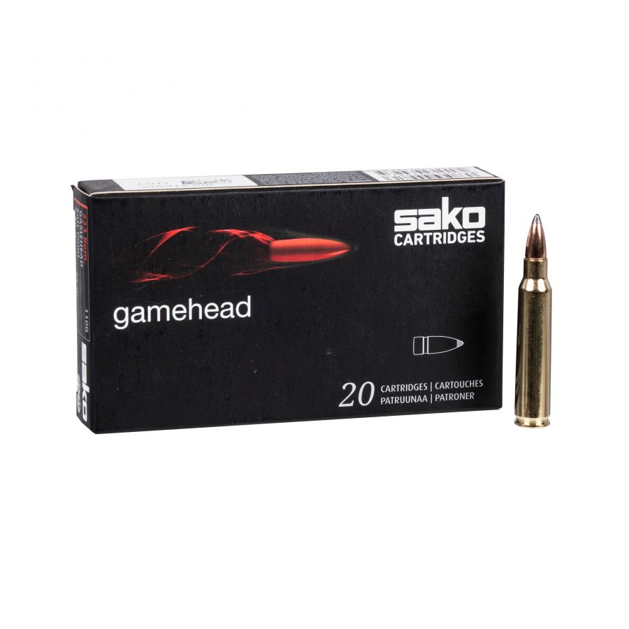 .223 rem 55gr SP Gamehead Sako