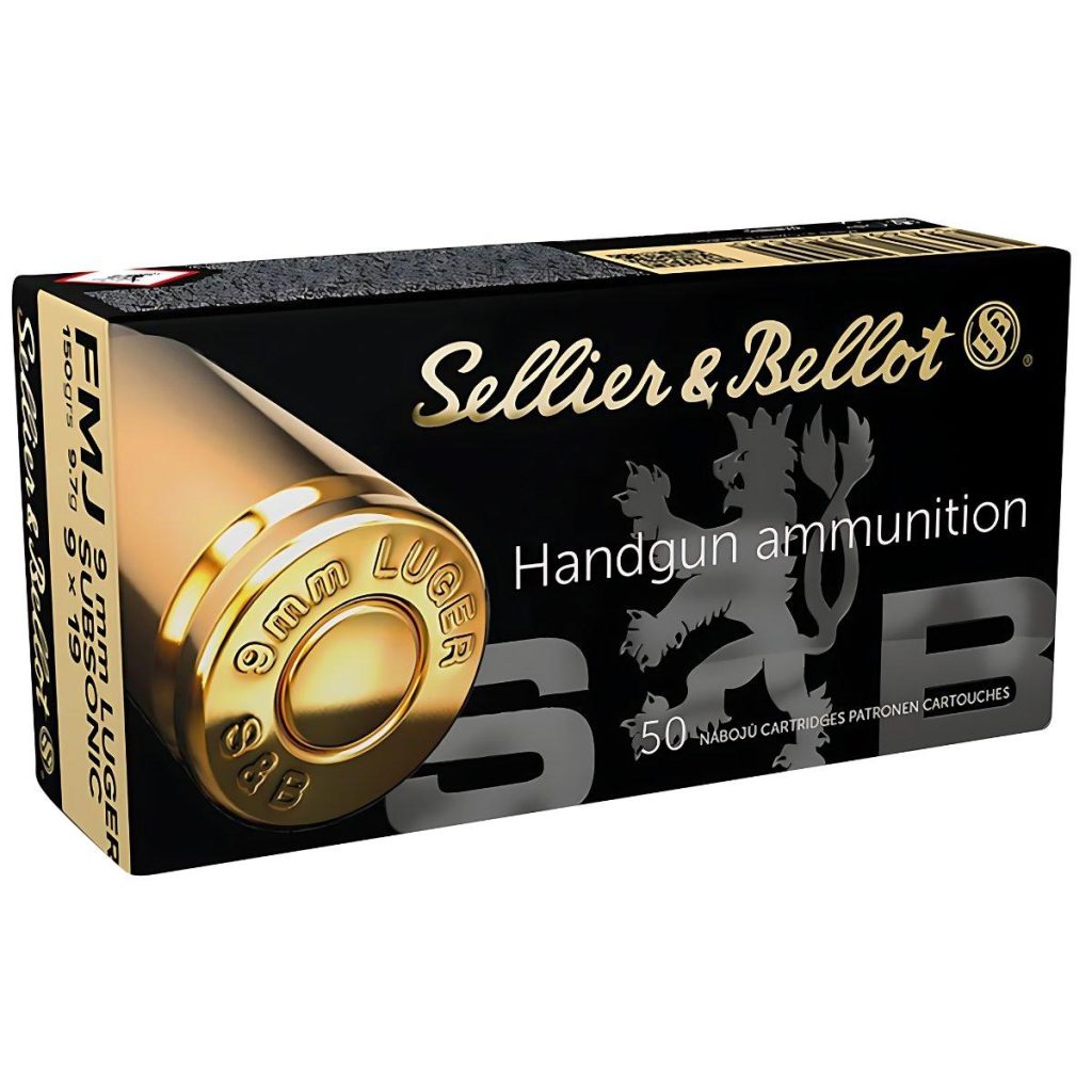 9x19 FMJ (9,7g)150gr Subsonic S&B